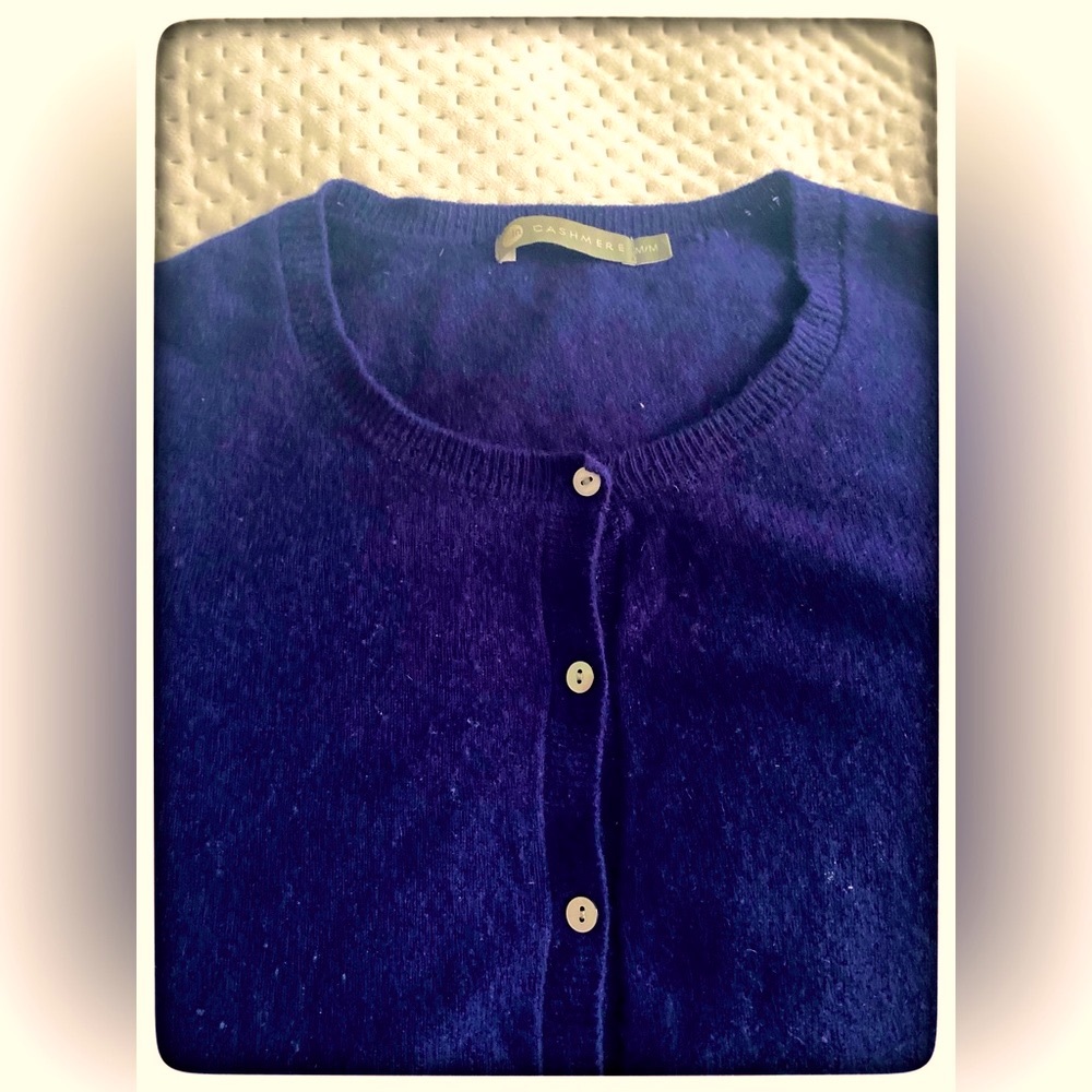 Cashmere cardigan